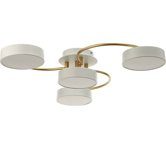 Светильник BayerLux 35443/4 LED 96Вт 3000-6000К белый-золото 65х65х12 см 4941244 1