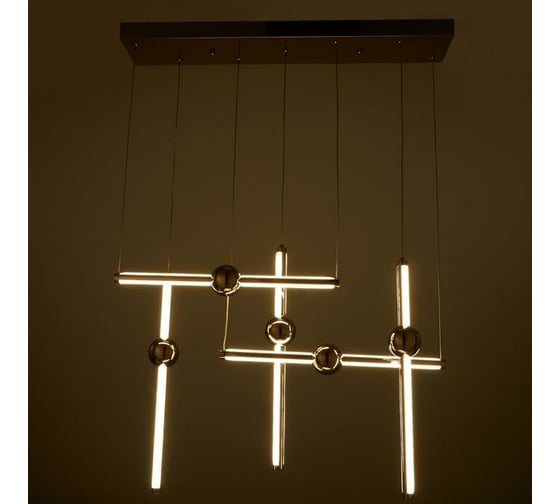 Светильник BayerLux 49420/5 LED 80Вт 4000К золото 65х12х42 см 4899208
