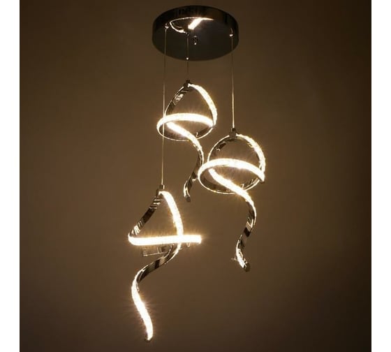 Светильник BayerLux 86007/3 LED 75Вт 4000К хром 55х18х41-141 см 5040813