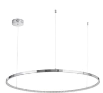 Светильник BayerLux 86033/1 LED 122Вт 4000К хром 80х80х2-102 см 5040839