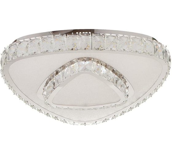 Люстра с ПДУ BayerLux 9908672 LED 100Вт 3 режима диммер, 3000-6000К хром 45х45х13 см 4623871 1