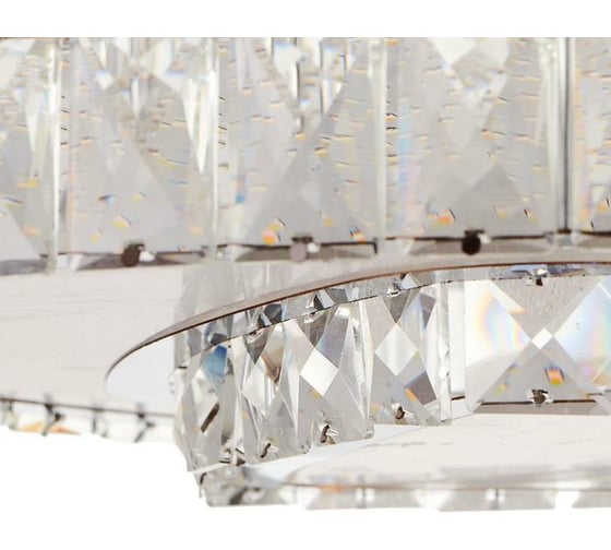 Люстра с ПДУ BayerLux 9908672 LED 100Вт 3 режима диммер, 3000-6000К хром 45х45х13 см 4623871