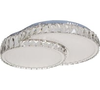 Люстра с ПДУ BayerLux 9906672/2 LED 100Вт 3 режима диммер, 3000-6000К хром 53х43х13 см 4623872