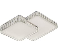 Люстра с ПДУ BayerLux 9907672/2 LED 100Вт 3 режима диммер, 3000-6000К хром 50х50х11 см 4623873