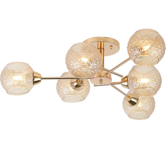 Люстра Rivoli Amalia 3090306 6 Е27 40 Вт модерн Б0050816