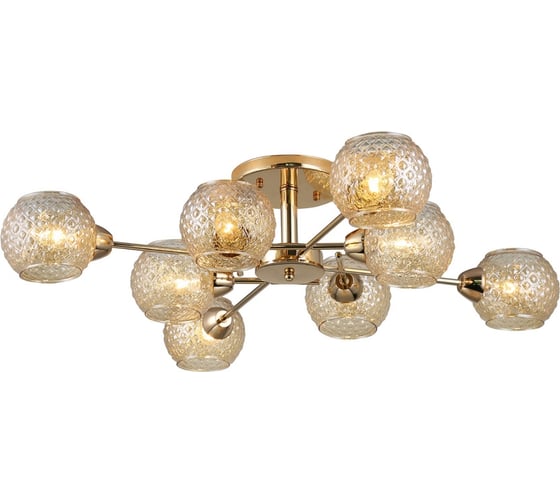Люстра Rivoli Amalia 3090308 8 Е27 40 Вт модерн Б0050817 1