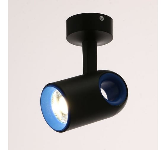 Спот BayerLux 87404/1 LED 30Вт 4000К черный-синий 15х8х18 см 5087619