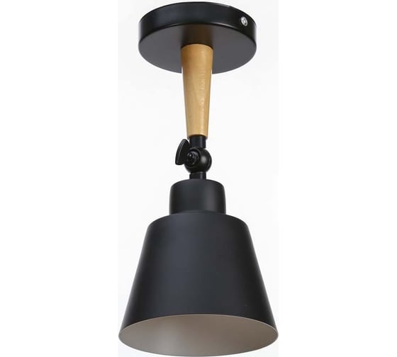 Спот BayerLux цилиндр малый 1x40Вт E27 черный 12х20х20 см 3950409