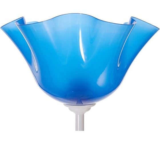 Торшер BayerLux 1341059WT+BL/1 15Вт E27 белый-синий 4520824