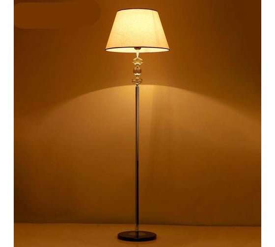 Торшер BayerLux 19001/1 E27 40Вт хром 45х45х157 см 5091304
