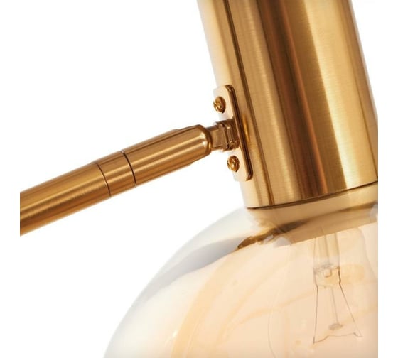 Торшер BayerLux 19013/1 E27 40Вт черно-золотой h-168 см 5279216