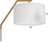 Торшер BayerLux 19014/1WT E27 40Вт бело-золотой 55х55х168 см 5279217 4