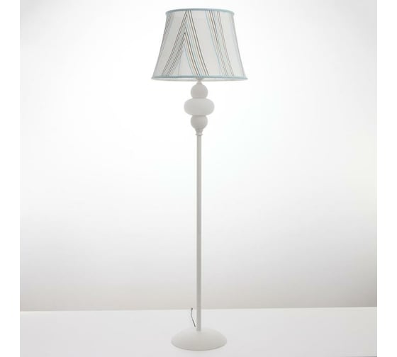 Торшер BayerLux с LED подсветкой Валенсия 1хE27 40Вт белый 43х43х155 см 5279213 1