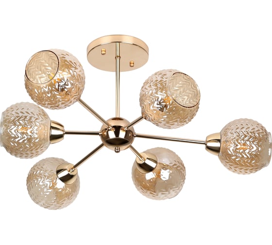 Люстра Rivoli Heidi 3106306 6 Е27 60 Вт модерн Б0051263