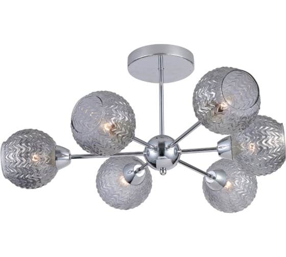 Люстра Rivoli Hiltrude 3107306 6 Е27 60 Вт модерн Б0051265 1