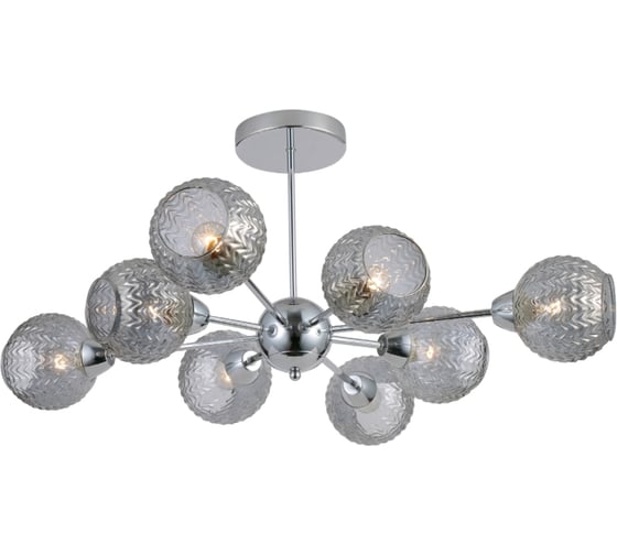 Люстра Rivoli Hiltrude 3107308 8 Е27 60 Вт модерн Б0051266 1