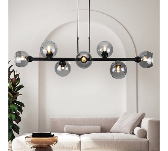 Люстра Rivoli Irmhild 3172208 8 Е27 60 Вт модерн Б0051271