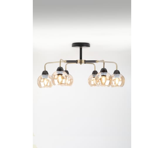 Люстра Rivoli Isa 3110306 6 Е27 60 Вт модерн Б0051277