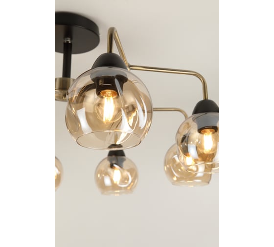 Люстра Rivoli Isa 3110308 8 Е27 60 Вт модерн Б0051278