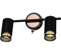 Настенно-потолочный светильник-спот Rivoli Lili 7020702 2 GU10 50 Вт поворотный, с выключателем Б0051228