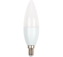Светодиодная лампа MAKSILED LED 3Вт, 220В, E14, 2700~3000К, 300лм, свеча ML-CD-C1-3WF-WW