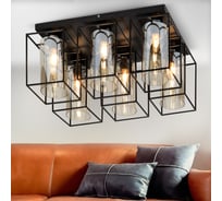 Потолочный светильник Rivoli Leonie 5081306 6 Е27 40 Вт лофт кантри Б0051232