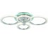 Потолочная люстра EVOLED Cerina SLE500512-04RGB 1