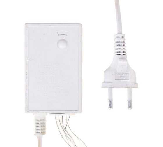 Бахрома Luazon ECO, IP44, Ш:4м, В:0.6м, Н.С. LED-180-220V, 8 режимов, красный 187270