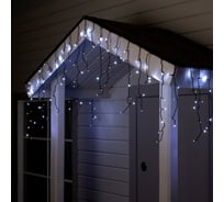 Бахрома Luazon ECO, IP44, Ш4м, В0.6м, Н.Т. LED-180-60-220V, мерцание, белый 3584220