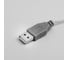 Нить Luazon DCR 3 м, с насадками Снежинки большие, IP20, Н.С. LED-20-5V, USB, МУЛЬТИ 1080373 5