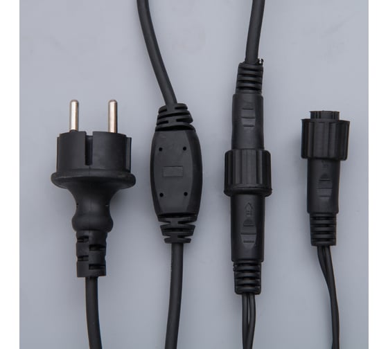Бахрома Luazon PRO IP65, УМС, Ш3м, В0.6м, Н.Т. 3W LEDIP65-O-160-220V, мульти 3584193
