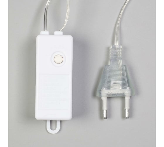 Нить Luazon ROSA 3 м, с насадками Лампочки шары 5 см, IP20, Н.С. LED-80-12V, 8 режимов, мульти 6929864