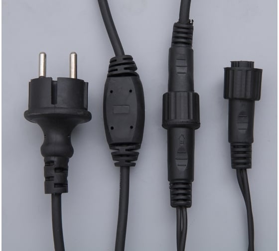 Бахрома Luazon SPEC, IP44, УМС, Ш3м, В0.6м, Н.Т. 3W LED-16050-220V, мерцание, зеленый 3584180