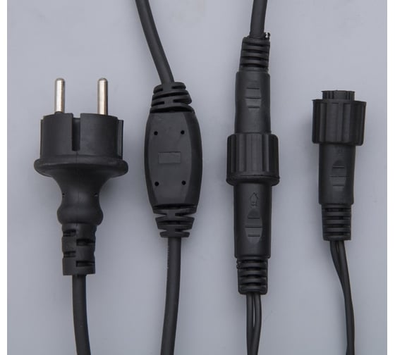 Бахрома Luazon SPEC, IP44, УМС, Ш:3м, В:0.6м, Н.Т. 3W LED-160-220V, красный 187288