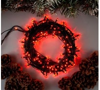 Нить Luazon ECO IP20, 7 м, Н.Т. 180 ламп, 220V, 8 режимов, розовый 187158