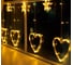 Бахрома Luazon DECOR Сердце, IP20, Ш2.4 м, В0.9 м, Н.С. LED-186-220V, 8 режимов, теплый белый 4356978 3