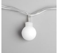 Нить Luazon DCR 3 м, с насадками Шарики, IP20, Н.С. LED-20-5V, USB, мульти 806831