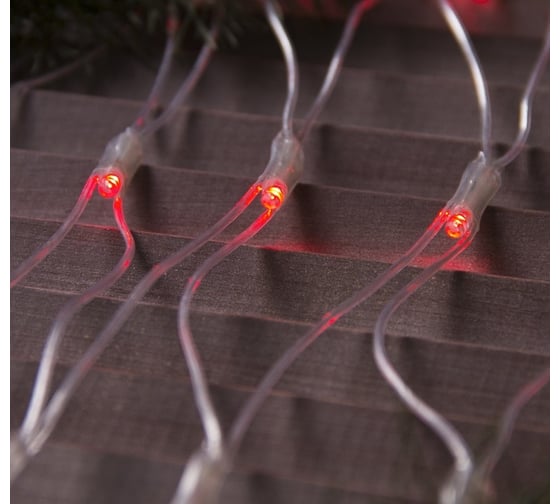 Сеть Luazon SPEC IP44. УМС, Ш2м, В1.5м, Н.С. 3W LED-192-220V, красный 3556879