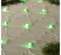 Сеть Luazon ECO IP20, Ш1.6 м, В1.6 м, Н.С. LED-144-220V, 8 режимов, зеленый 1585749