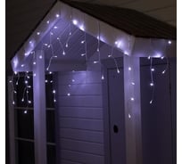 Бахрома Luazon SPEC IP44, Ш3м, В0.6м, Н.С. УМС-2W LED5мм-М-72-24В, БЕЗ БП. фиксинг, белый 5167252