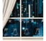 Бахрома Luazon DECOR Колокольчики, IP20, Ш2.4 м, В0.9 м, Н.С. LED-138-220V, 8 режимов, белый 2361707 2