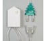 Бахрома Luazon DECOR Колокольчики, IP20, Ш2.4 м, В0.9 м, Н.С. LED-138-220V, 8 режимов, белый 2361707 8
