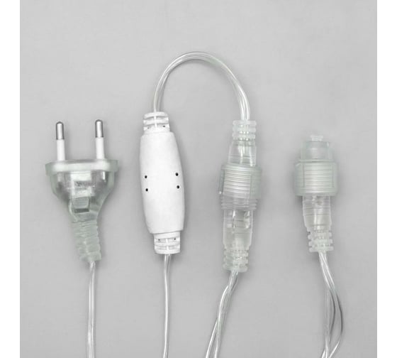 Бахрома Luazon SPEC, IP44, УМС, Ш3м, В0.9м, Н.С. 3W LED-232-220V, зеленый 3584168
