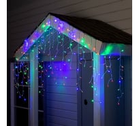 Бахрома Luazon SPEC IP44, УМС, Ш3м, В0.9м, Н.С. 3W LED-232-220V, шнур питания, мульти 2361647