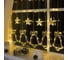 Бахрома Luazon DECOR Колокольчики, IP20, Ш2.4 м, В0.9 м, Н.С. LED-138-220V, 8 режимов, теплый белый 2361708 1