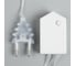 Бахрома Luazon DECOR Колокольчики, IP20, Ш2.4 м, В0.9 м, Н.С. LED-138-220V, 8 режимов, теплый белый 2361708 6