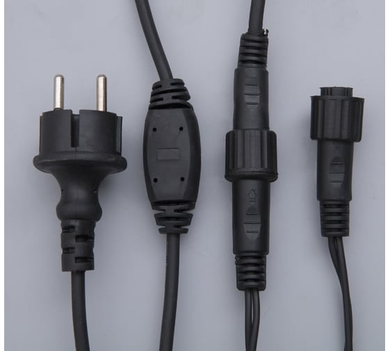 Бахрома Luazon SPEC, IP44, УМС, Ш3м, В0.6м, Н.Т. 3W LED-160-220V, синий 187285
