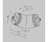 Угловой коннектор MAYTONI 120 CA018LWC-B 5