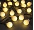 Нить Luazon DCR 5 м, с насадками Шарики Белые, IP20, Н.Т. LED-30-220V, 8 режимов, теплый белый 3590707 1