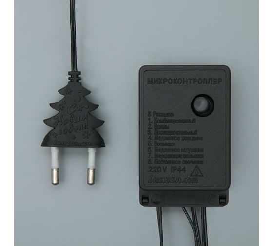 Сеть Luazon ECO IP20, Ш2 м, В2 м, Н.Т. LED-224-220V, 8 режимов, синий 1585754